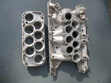 Comparison between standard and enlarged inlet manifold