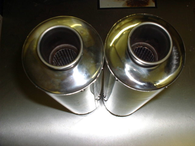 TVR Tuscan quiet can silencers TVR Tuscan quiet can silencers