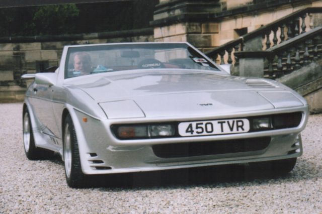 TVR 450 SEAC The first 450 SEAC, 1988 Motor Show car, now owned by Steve Charlesworth and has the full compliment of ACT Induction kit and bespoke exhaust system.