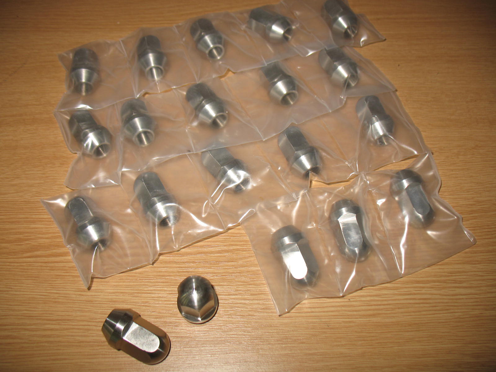 SWN04 stainless wheel nuts for TVR 4 stud ACT Performance Products