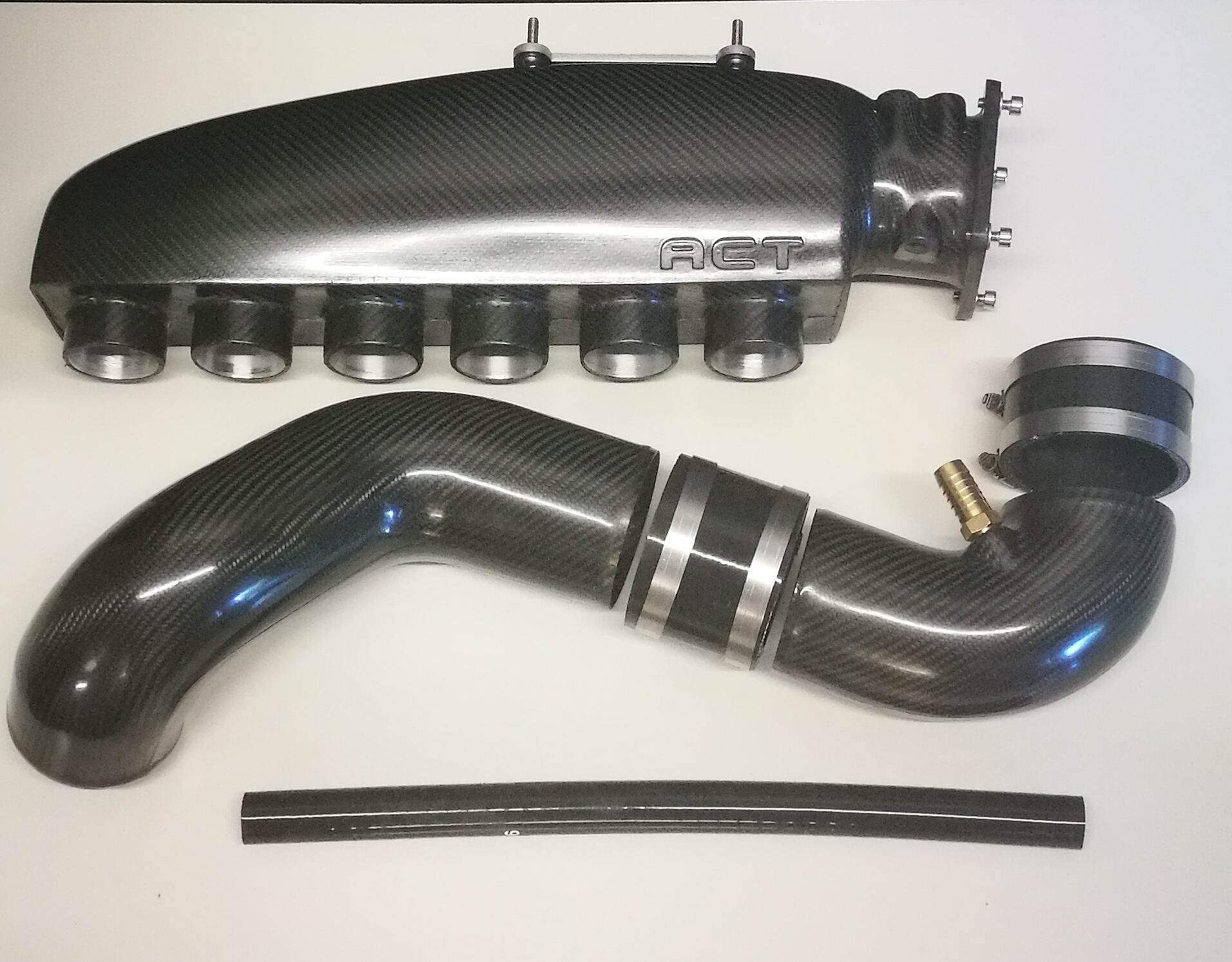 CFAB01C Alfa V6 plenum, with intake pipes ACT Performance Products